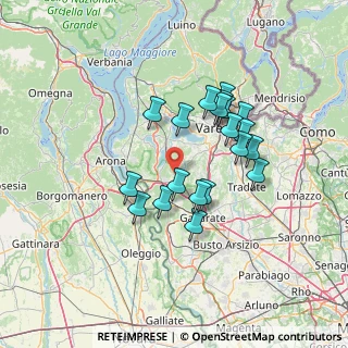 Mappa Via Cappelletta, 21029 Vergiate VA, Italia (11.641)