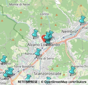 Mappa Via F. M. Adobati, 24022 Alzano Lombardo BG, Italia (2.60357)
