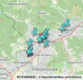 Mappa Via F. M. Adobati, 24022 Alzano Lombardo BG, Italia (1.22286)