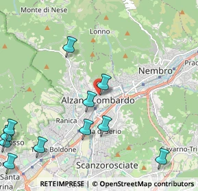 Mappa Via F. M. Adobati, 24022 Alzano Lombardo BG, Italia (2.81182)