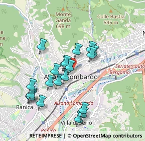 Mappa Via F. M. Adobati, 24022 Alzano Lombardo BG, Italia (0.872)