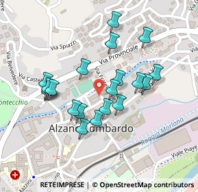 Mappa Via F. M. Adobati, 24022 Alzano Lombardo BG, Italia (0.2035)