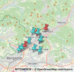 Mappa Via F. M. Adobati, 24022 Alzano Lombardo BG, Italia (2.76273)