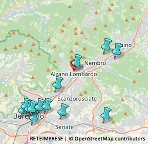 Mappa Via F. M. Adobati, 24022 Alzano Lombardo BG, Italia (5.26308)