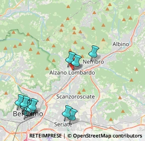 Mappa Via F. M. Adobati, 24022 Alzano Lombardo BG, Italia (5.46071)