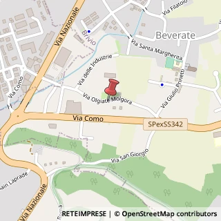 Mappa Via per Olgiate Molgora, 21a, 23883 Olginate, Lecco (Lombardia)