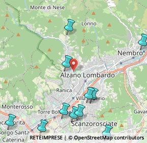 Mappa Via D'Alzano Guglielmo, 24022 Alzano Lombardo BG, Italia (2.72818)
