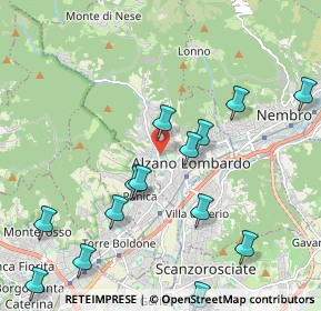 Mappa Via D'Alzano Guglielmo, 24022 Alzano Lombardo BG, Italia (2.35571)