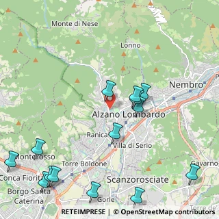 Mappa Via D'Alzano Guglielmo, 24022 Alzano Lombardo BG, Italia (2.70714)