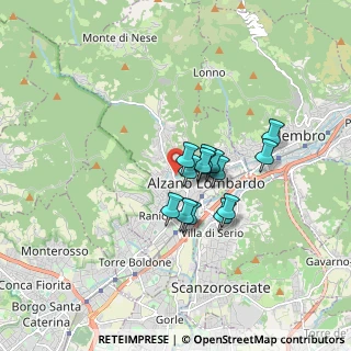 Mappa Via D'Alzano Guglielmo, 24022 Alzano Lombardo BG, Italia (1.13786)