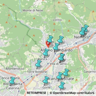 Mappa Via D'Alzano Guglielmo, 24022 Alzano Lombardo BG, Italia (2.42733)