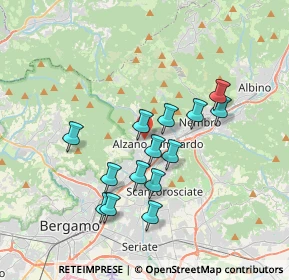 Mappa Via D'Alzano Guglielmo, 24022 Alzano Lombardo BG, Italia (3.15286)