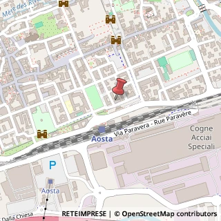 Mappa Viale Giacomo Matteotti, 3, 11100 Aosta, Aosta (Valle d'Aosta)