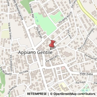 Mappa Via Giacomo Matteotti, 9, 22070 Appiano Gentile, Como (Lombardia)