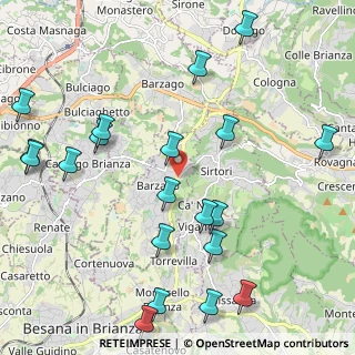Mappa Via Fermi, 23897 Viganò LC, Italia (2.6)