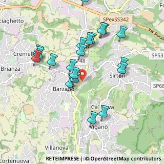 Mappa Via Fermi, 23897 Viganò LC, Italia (0.971)