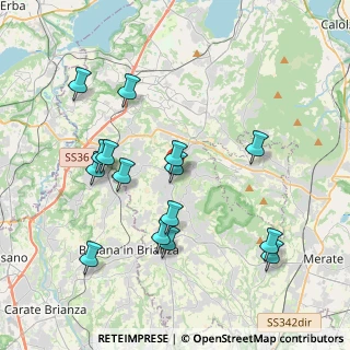 Mappa Via Fermi, 23897 Viganò LC, Italia (3.972)