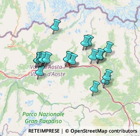 Mappa Località Pommier, 11020 Fénis AO, Italia (11.9045)