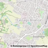 Map Cassago Brianza