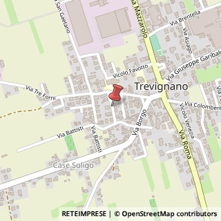 Mappa Via Tre Forni, 47, 31040 Trevignano, Treviso (Veneto)