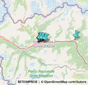 Mappa Località autoporto, 11020 Pollein AO, Italia (11.58091)