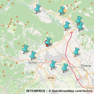 Mappa Via del Grumo, 36014 Santorso VI, Italia (4.86)