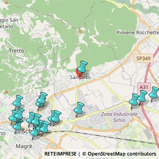 Mappa Via del Grumo, 36014 Santorso VI, Italia (3.34278)