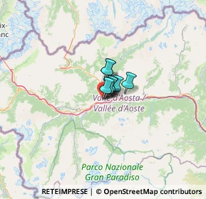 Mappa Piazza Soldats De La Neige, 11100 Aosta AO, Italia (21.47417)
