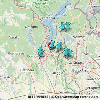 Mappa Corso Camillo Benso Conte di Cavour, 28040 Dormelletto NO, Italia (8.77636)