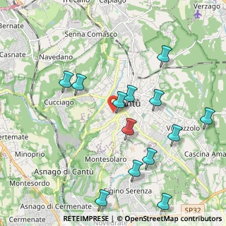Mappa Via Giovan Battista Grassi, 22063 Cantù CO, Italia (2.20846)