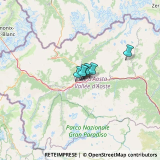 Mappa Via Monte Falere, 11100 Aosta AO, Italia (24.48364)