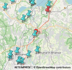 Mappa Via Cascina Tremolada, 20837 Veduggio Con Colzano MB, Italia (6.314)