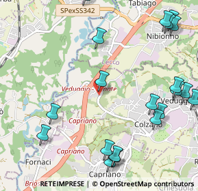 Mappa Via Cascina Tremolada, 20837 Veduggio Con Colzano MB, Italia (1.4045)