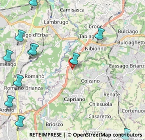 Mappa Via Cascina Tremolada, 20837 Veduggio Con Colzano MB, Italia (3.07273)