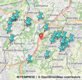 Mappa Via Cascina Tremolada, 20837 Veduggio Con Colzano MB, Italia (2.221)