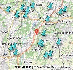 Mappa Via Cascina Tremolada, 20837 Veduggio Con Colzano MB, Italia (2.6035)