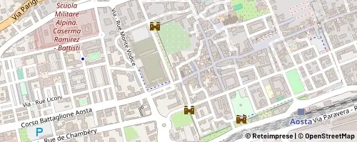 Mappa Aosta