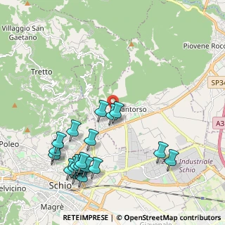Mappa Via G. Marconi, 36014 Santorso VI, Italia (2.432)