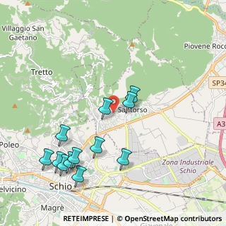 Mappa Via G. Marconi, 36014 Santorso VI, Italia (2.21667)