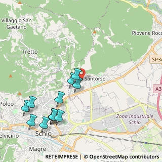 Mappa Via G. Marconi, 36014 Santorso VI, Italia (2.4)