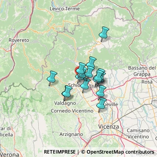 Mappa Via G. Marconi, 36014 Santorso VI, Italia (8.74938)