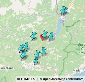 Mappa Via Nazionale, 25074 Lavenone BS, Italia (7.4875)