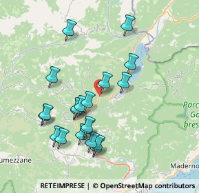 Mappa Via Nazionale, 25074 Lavenone BS, Italia (7.3545)