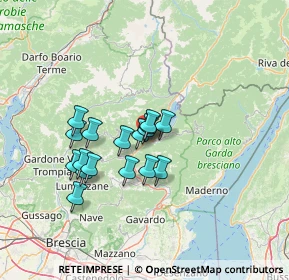 Mappa Via Nazionale, 25074 Lavenone BS, Italia (10.55353)