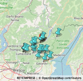 Mappa Via Nazionale, 25074 Lavenone BS, Italia (9.803)