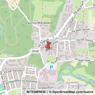 Mappa Via della Guardia, 15, 21018 Sesto Calende, Varese (Lombardia)