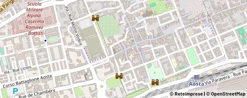 Mappa Aosta