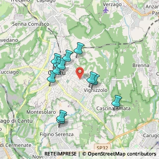 Mappa Via L. Da Vinci, 22063 Cantù CO, Italia (1.56)