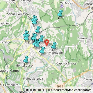 Mappa Via L. Da Vinci, 22063 Cantù CO, Italia (1.6)