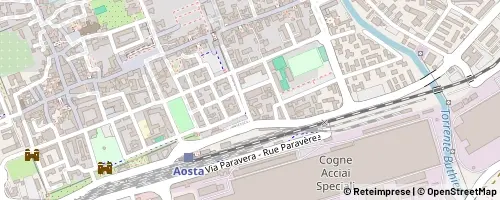 Mappa Aosta